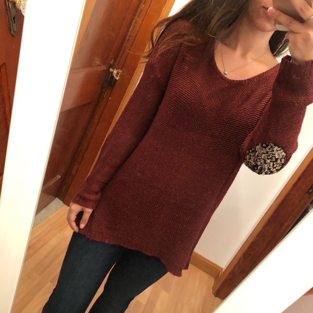 ▪️FINAL SALE 2/5▪️ Tobi Burgundy Sweater
